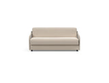 Eivor 140 sovesofa med Spring madras i 612 Blida Sand Grey, set forfra