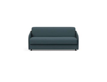 Eivor 140 sovesofa med Spring madras i 851 Mahoga Dark Blue, set forfra