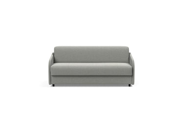 Eivor 140 sovesofa med Spring madras i 853 Mahoga Dove Grey, set forfra