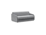 Eivor 140 sovesofa med Spring madras i 565 Twist Granite, set skråt forfra