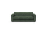 Killian 140 sovesofa (Dual Madras) i 281 Avella Pine Green, set forfra
