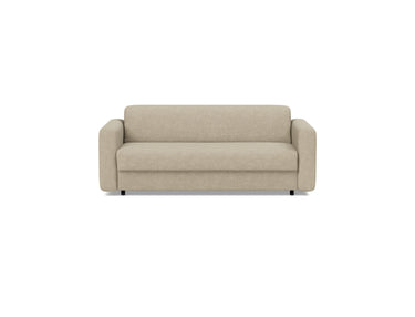 Killian 140 sovesofa (Dual Madras) i 356 Taura Sand, set forfra