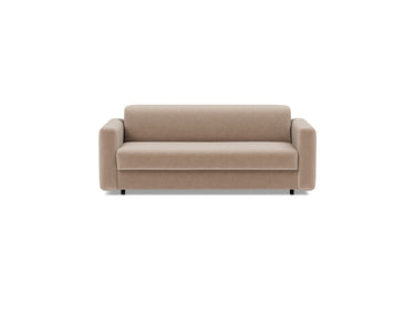 Killian 140 sovesofa (Dual Madras) i 417 Esina Mocha, set forfra