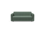 Killian 140 sovesofa (Dual Madras) i 518 Elegance Green, set forfra