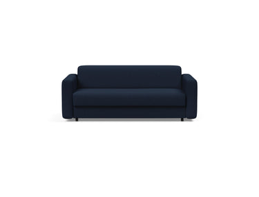 Killian 140 sovesofa (Dual Madras) i 528 Mixed Dance Blue, set forfra