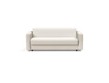 Killian 140 sovesofa (Dual Madras) i 531 Bouclé Off White, set forfra