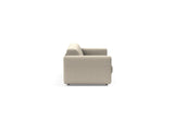 Killian 140 sovesofa (Dual Madras) i 539 Bouclé Beige, set fra siden