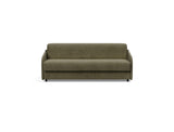 Eivor 160 sovesofa med Dual madras i 316 Cordufine Pine Green, set forfra