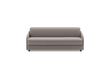 Eivor 160 sovesofa med Dual madras i 418 Esina Truffle, set forfra