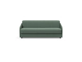 Eivor 160 sovesofa med Dual madras i 518 Elegance Green, set forfra