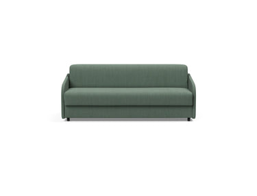 Eivor 160 sovesofa med Dual madras i 518 Elegance Green, set forfra
