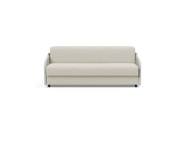Eivor 160 sovesofa med Dual madras i 527 Mixed Dance Natural, set forfra