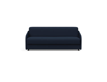 Eivor 160 sovesofa med Dual madras i 528 Mixed Dance Blue, set forfra