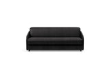 Eivor 160 sovesofa med Dual madras i 550 Faunal Black, set forfra