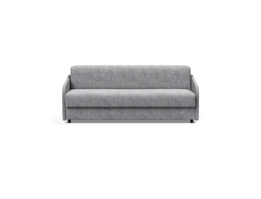 Eivor 160 sovesofa med Dual madras i 565 Twist Granite, set forfra