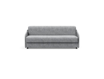 Eivor 160 sovesofa med Spring madras i 565 Twist Granite, set forfra