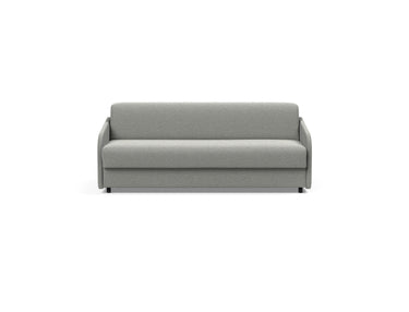 Eivor 160 sovesofa med Dual madras i 853 Mahoga Dove Grey, set forfra