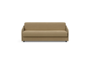 Eivor 160 sovesofa med Dual madras i 860 Yogia Olive Brown, set forfra