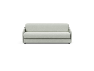 Eivor 160 sovesofa med Dual madras i 888 Mozart Slate Brown, set forfra