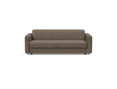 Killian 160 sovesofa med Dual madras i 411 Esina Cedar Brown, set forfra