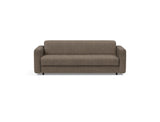 Killian 160 sovesofa med Spring madras i 411 Esina Cedar Brown, set forfra