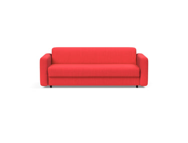 Killian 160 sovesofa med Dual madras i 511 Elegance Red, set forfra