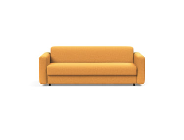 Killian 160 sovesofa med Spring madras i 536 Bouclé Ochre, set forfra