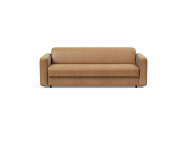 Killian 160 sovesofa med Dual madras i 551 Faunal Brown, set forfra