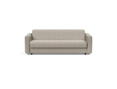 Killian 160 sovesofa med Spring madras i 579 Kenya Gravel, set forfra