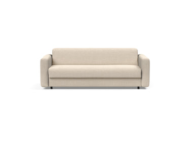 Killian 160 sovesofa med Dual madras i 586 Phobos Latte, set forfra