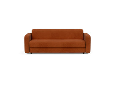 Killian 160 sovesofa med Dual madras i 595 Corduroy Burnt Orange, set forfra