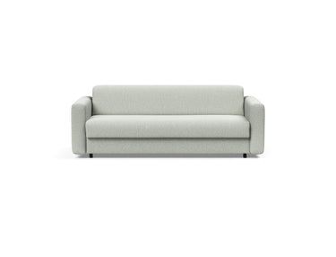 Killian 160 sovesofa med Spring madras i 888 Mozart Slate Brown, set forfra