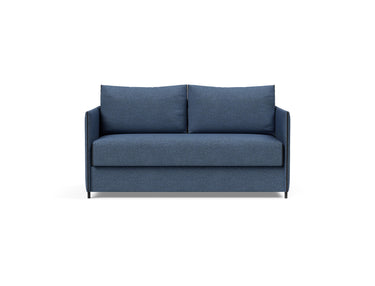 Luoma sovesofa i 302 Weda Blue, set forfra