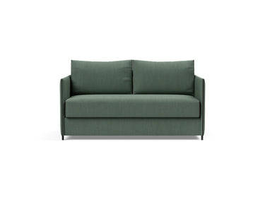 Luoma sovesofa i 518 Elegance Green, set forfra
