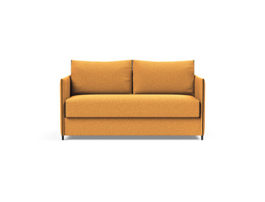 Luoma sovesofa i 536 Bouclé Ochre, set forfra