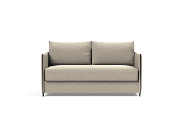 Luoma sovesofa i 539 Bouclé Beige, set forfra