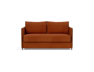 Luoma sovesofa i 595 Corduroy Burnt Orange, set forfra