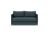 Luoma sovesofa i 851 Mahoga Dark Blue, set forfra