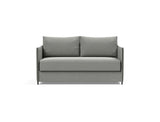 Luoma sovesofa i 853 Mahoga Dove Grey, set forfra