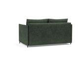 Luoma sovesofa i 281 Avella Pine Green, set skråt bagfra