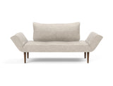 Zeal Styletto daybed i 280 Avella Sand, set forfra