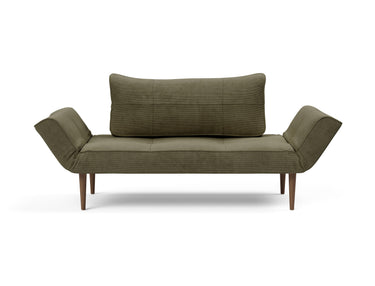 Zeal Styletto daybed i 316 Cordufine Pine Green, set forfra