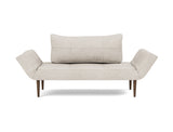 Zeal Styletto daybed i 470 Yuveno Natural, set forfra