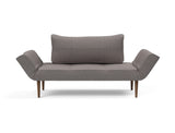 Zeal Styletto daybed i 521 Mixed Dance Grey, set forfra