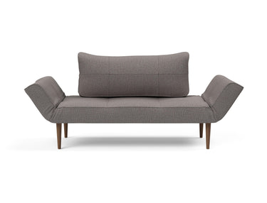 Zeal Styletto daybed i 521 Mixed Dance Grey, set forfra