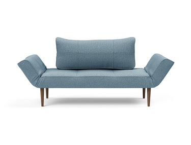 Zeal Styletto daybed i 525 Mixed Dance Light Blue, set forfra
