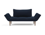 Zeal Styletto daybed i 528 Mixed Dance Blue, set forfra
