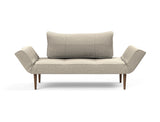Zeal Styletto daybed i 539 Bouclé Beige, set forfra