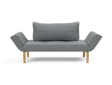 Zeal Bow daybed i 320 Corocco Shadow Grey, set forfra