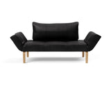 Zeal Bow daybed i 550 Faunal Black, set forfra